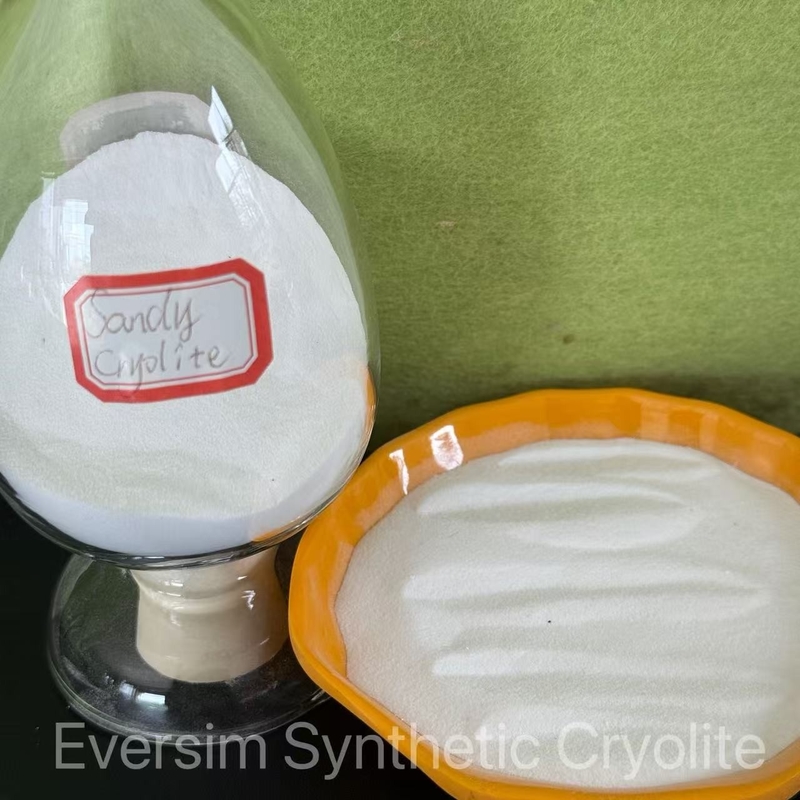 化学製品 CAS15096-52-3 白砂 Na3AlF6 合成クリオライト 陶器工業用